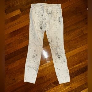 Calvin Klein paint splatter pants